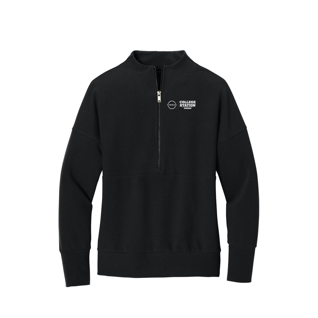 College Station Nissan - Mercer+Mettle® Women’s Linear Texture 1/4-Zip