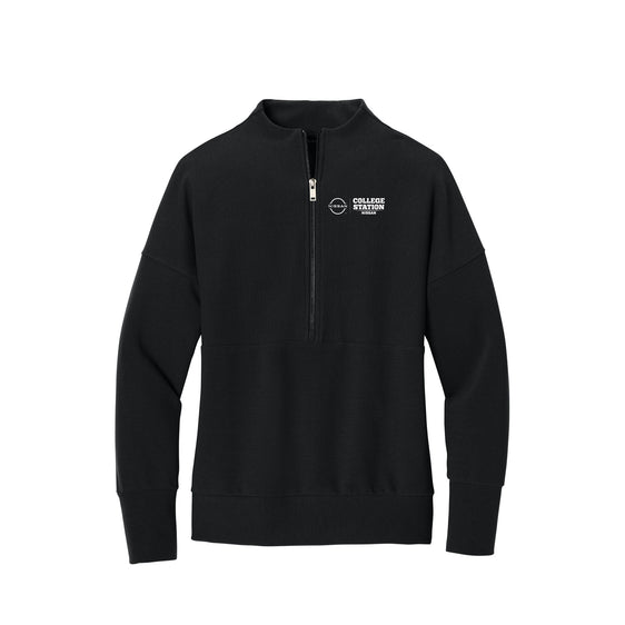 College Station Nissan - Mercer+Mettle® Women’s Linear Texture 1/4-Zip