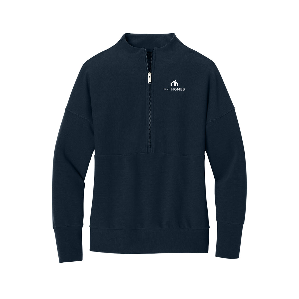M/I Homes - Mercer+Mettle® Women’s Linear Texture 1/4-Zip