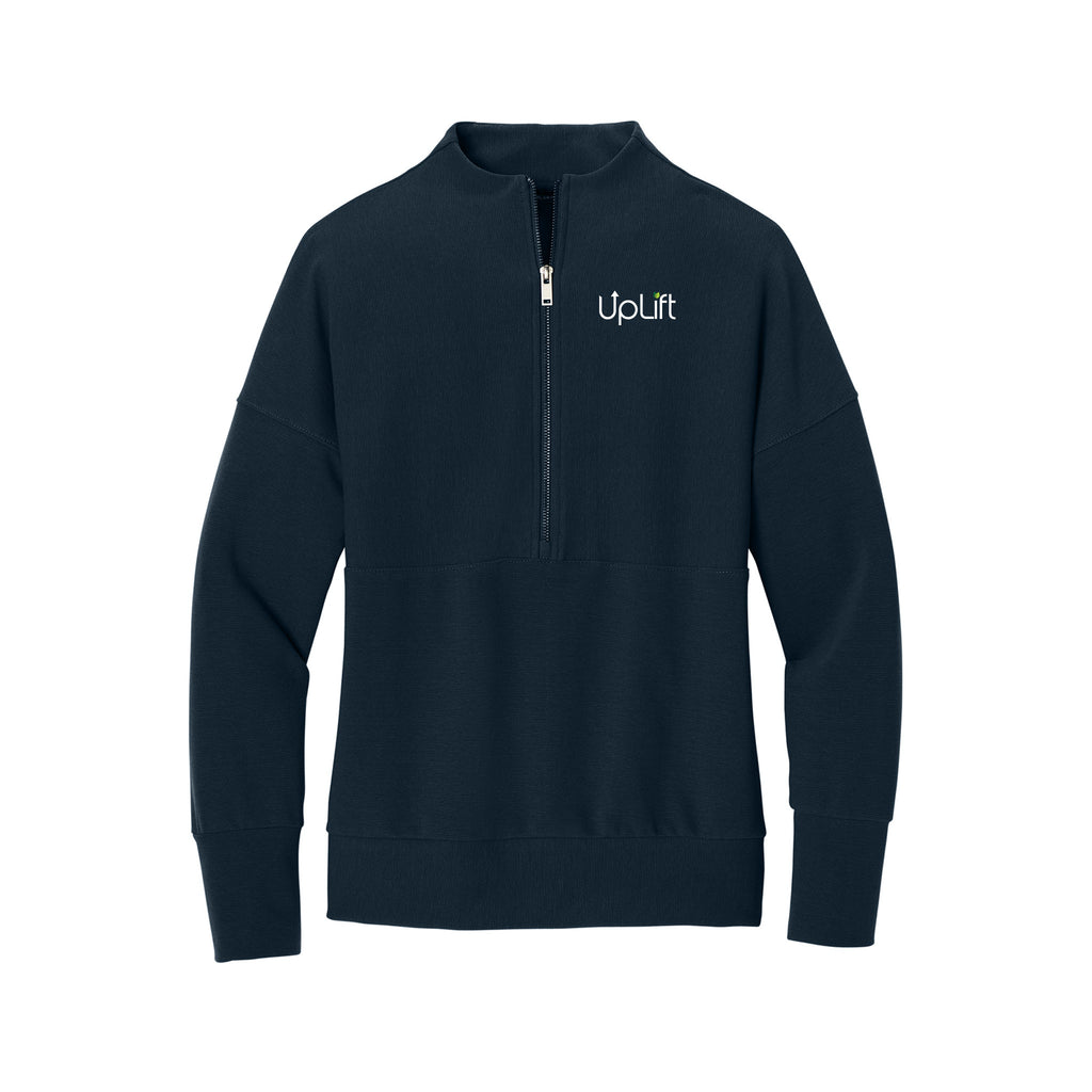 Up Lift - Mercer+Mettle® Women’s Linear Texture 1/4-Zip
