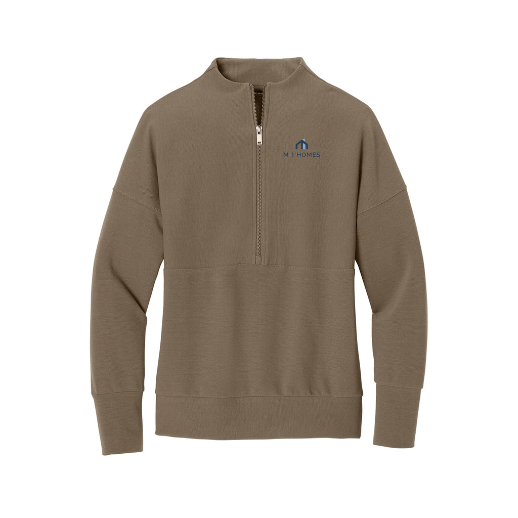 M/I Homes - Mercer+Mettle® Women’s Linear Texture 1/4-Zip