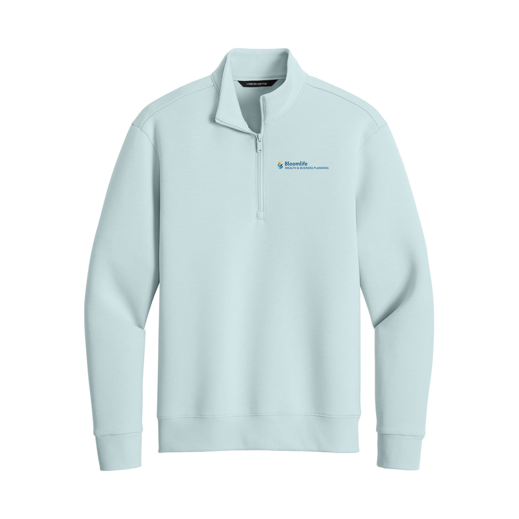 Bloom Life Wealth & Business Planning - Mercer+Mettle® Soft Spacer 1/4-Zip