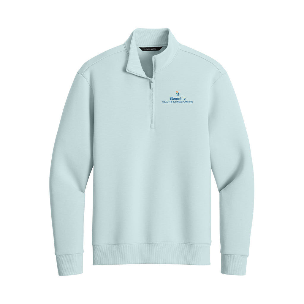 Bloom Life Wealth & Business Planning - Mercer+Mettle® Soft Spacer 1/4-Zip