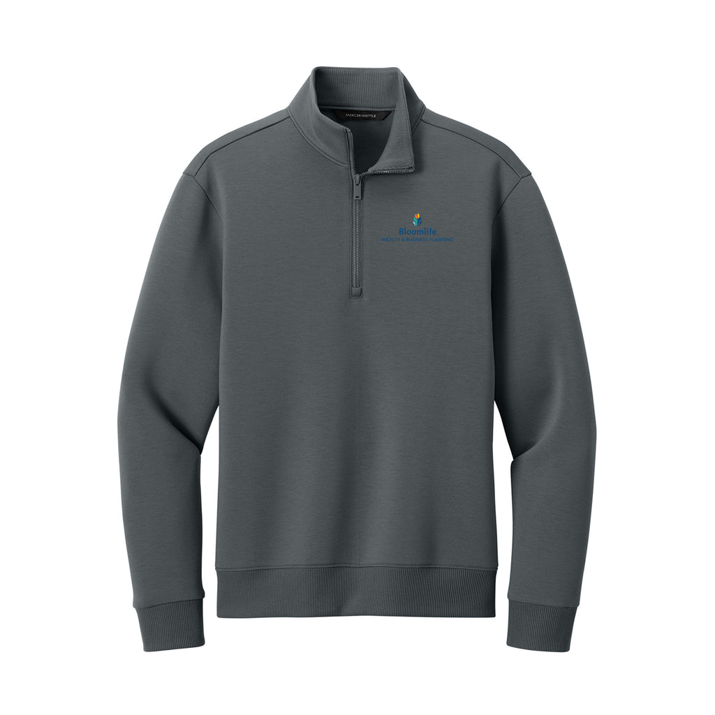 Bloom Life Wealth & Business Planning - Mercer+Mettle® Soft Spacer 1/4-Zip