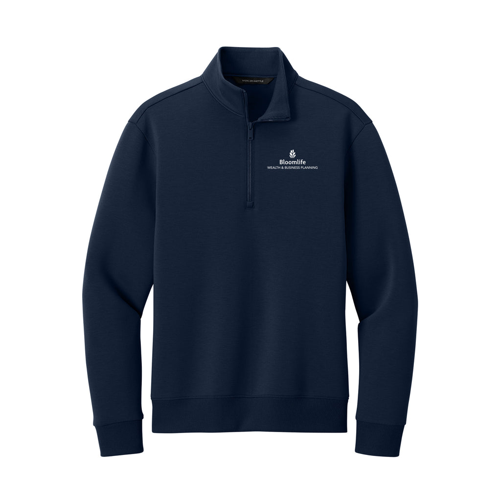 Bloom Life Wealth & Business Planning - Mercer+Mettle® Soft Spacer 1/4-Zip