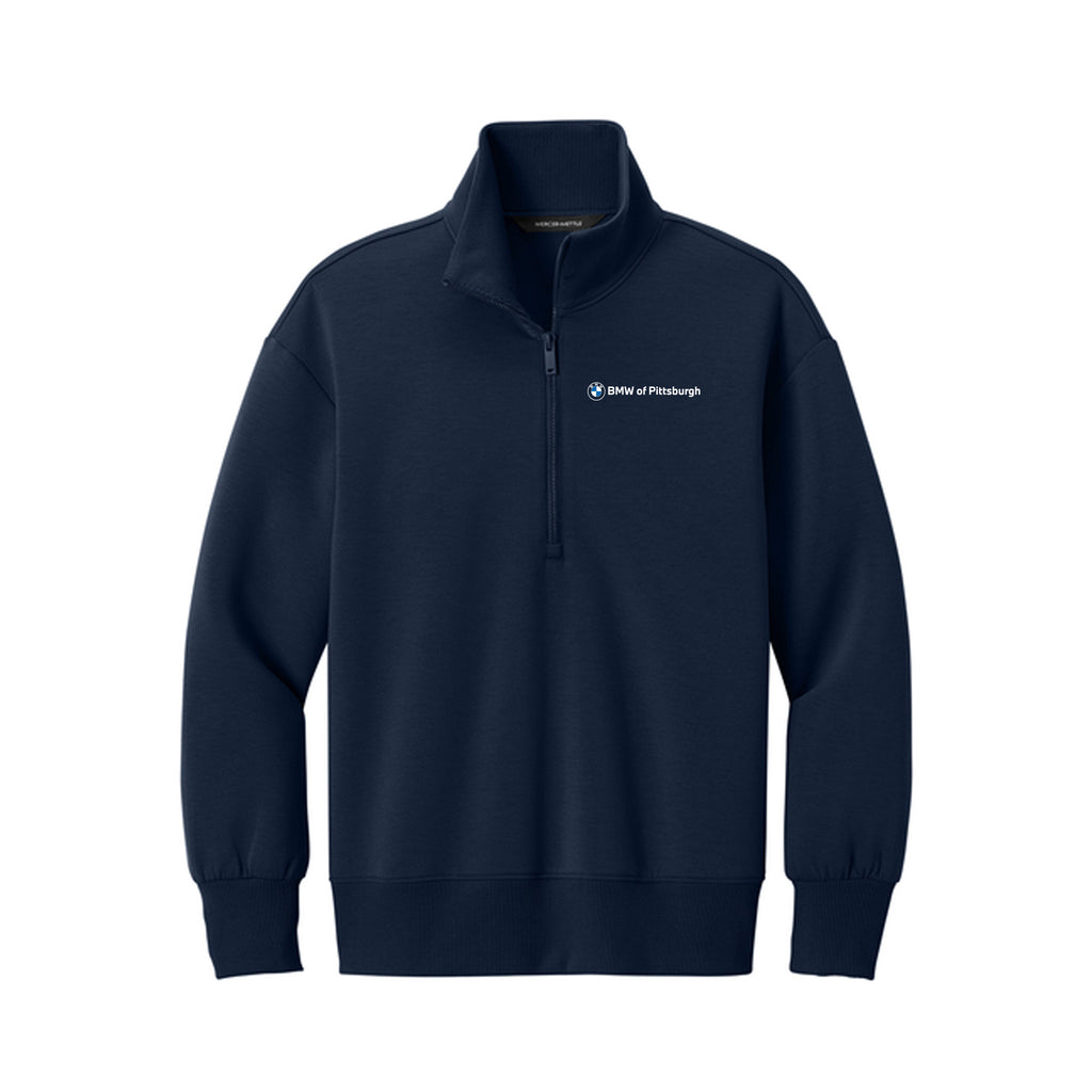 BMW of Pittsburgh - Mercer+Mettle® Women’s Soft Spacer 1/4-Zip