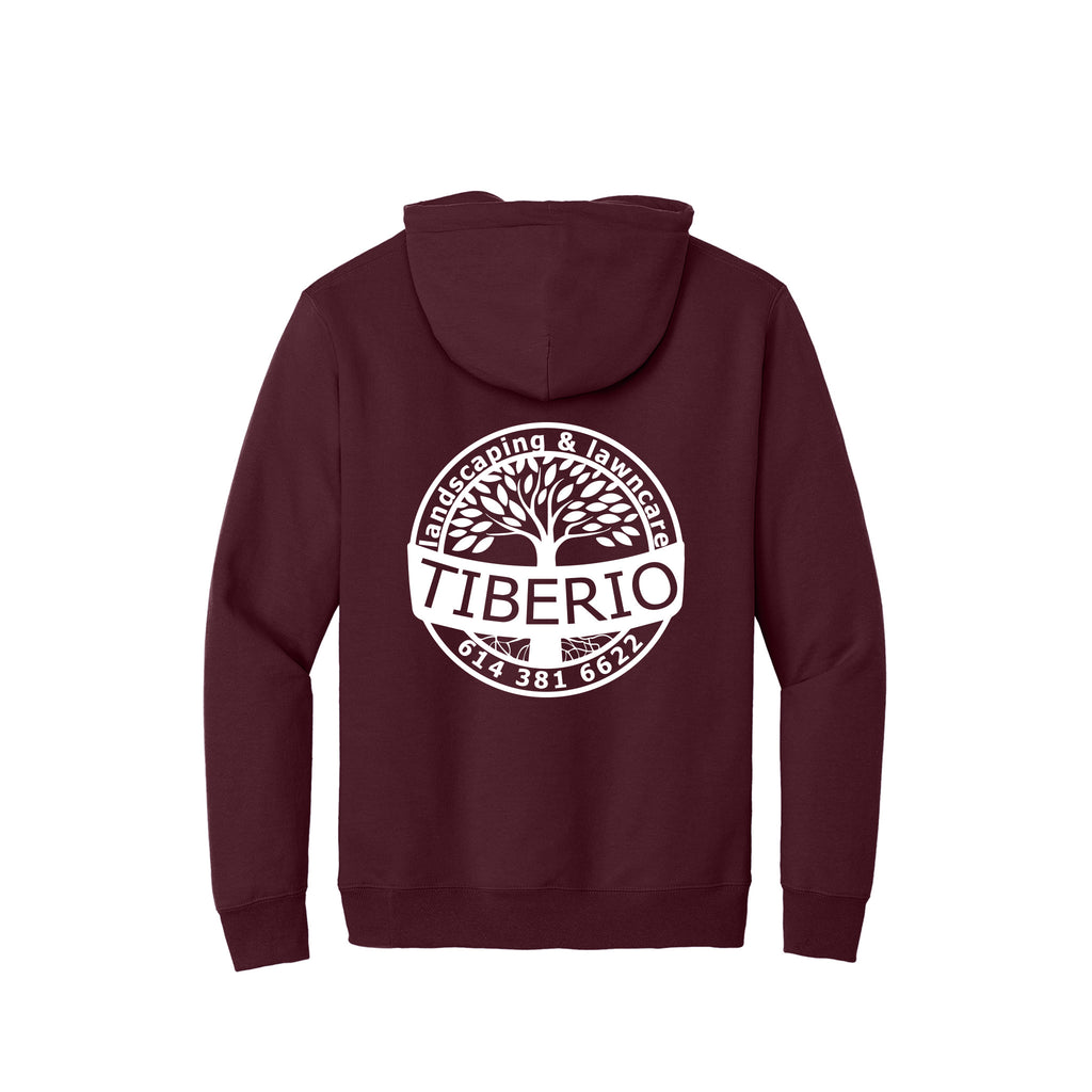 Tiberio Landscaping - Port & Company® Essential Fleece Pullover Hooded Sweatshirt