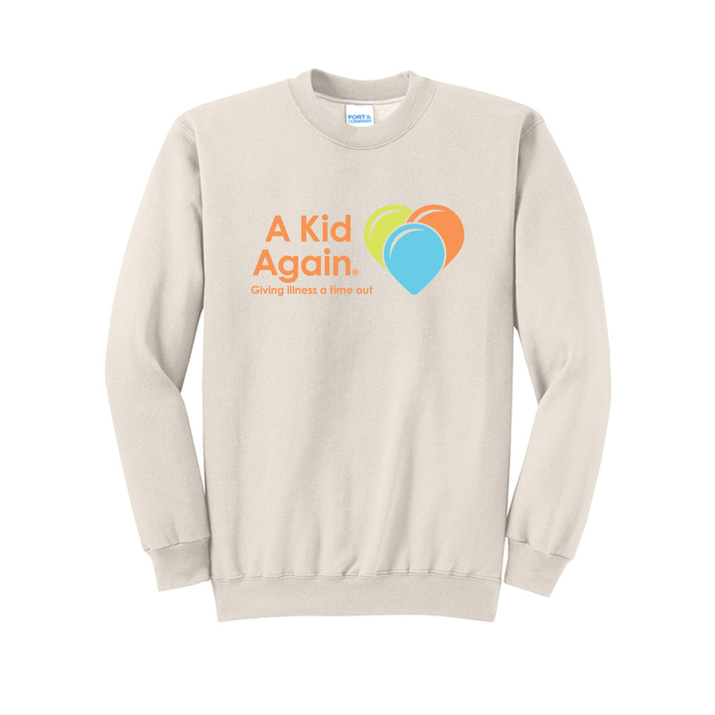 A Kid Again - Port & Co™ Core Fleece Crewneck Sweatshirt