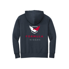 Formula Nissan - District® Perfect Weight® Fleece Hoodie - FRONT & BACK