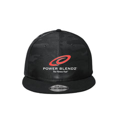 Power Blendz - New Era ® Camo Flat Bill Snapback Cap