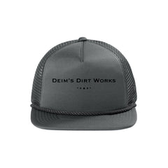 Deim's Dirt Works - New Era® Foam Rope Trucker Cap