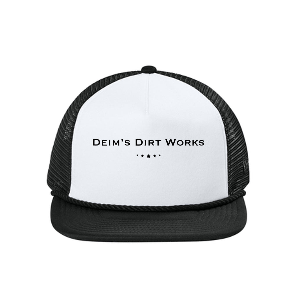 Deim's Dirt Works - New Era® Foam Rope Trucker Cap