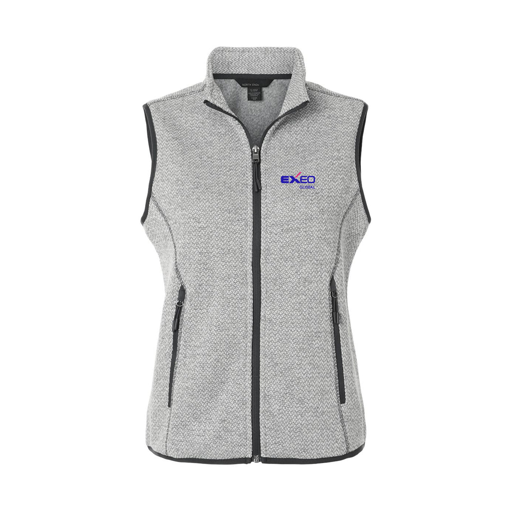 Exeo Global -  Women's Jasper Jacquard Fleece Vest