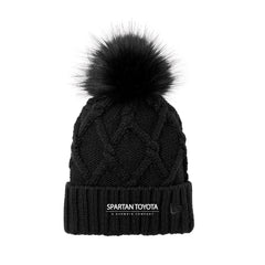 Germain Spartan Toyota - New Era® Faux Fur Pom Beanie