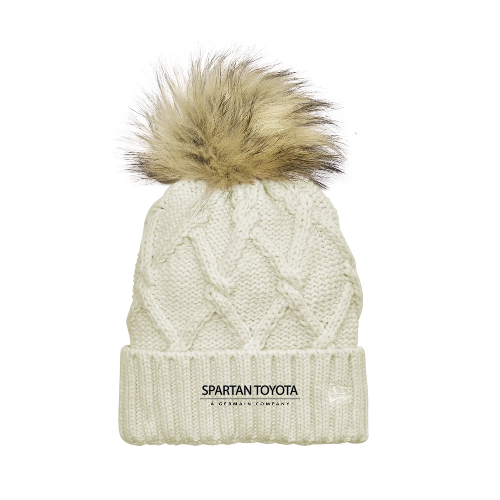 Germain Spartan Toyota - New Era® Faux Fur Pom Beanie