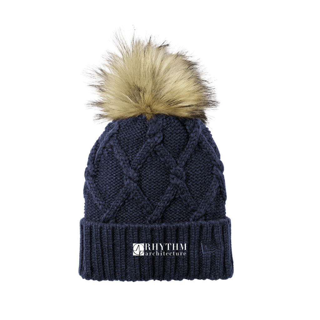 Rhythm Architecture - New Era® Faux Fur Pom Beanie