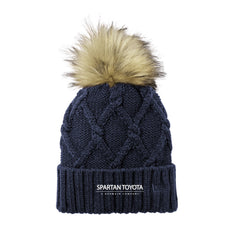 Germain Spartan Toyota - New Era® Faux Fur Pom Beanie
