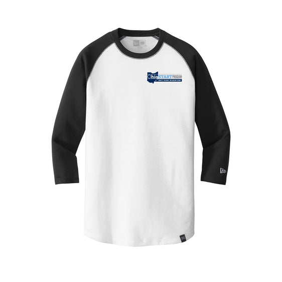 Perry County Services - New Era® Heritage Blend 3/4-Sleeve Baseball Raglan Tee
