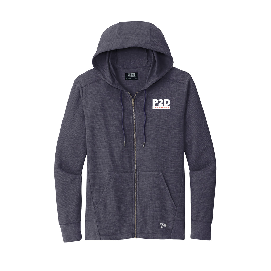P2D - New Era® Thermal Full-Zip Hoodie