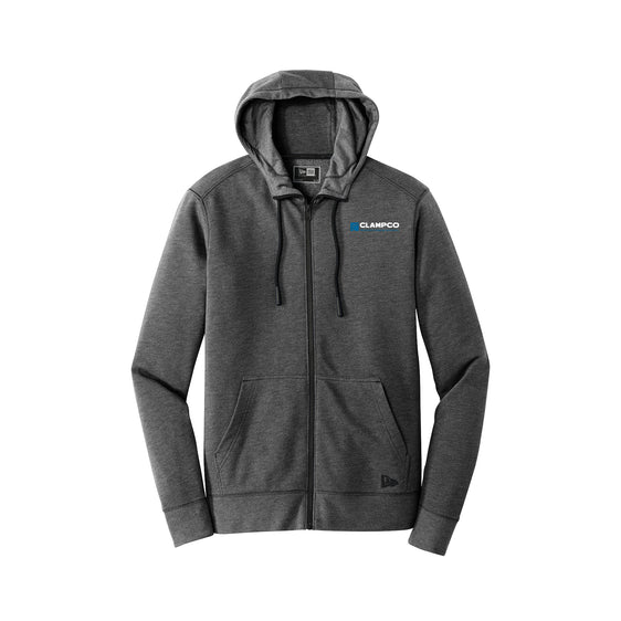 Clampco - New Era® Tri-Blend Fleece Full-Zip Hoodie