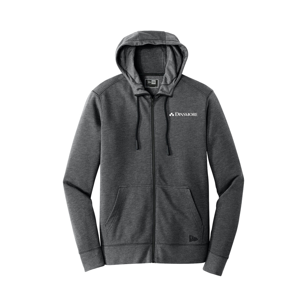 Dinsmore - New Era® Tri-Blend Fleece Full-Zip Hoodie