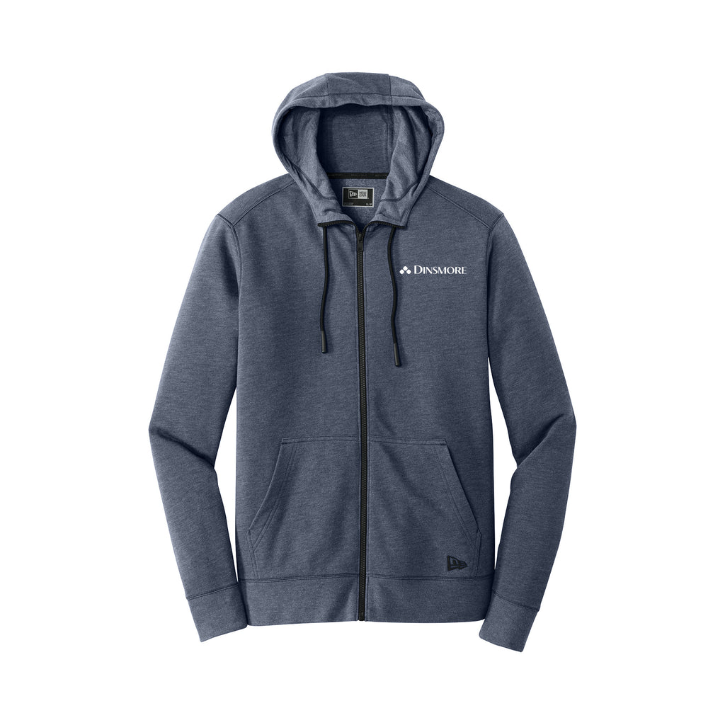 Dinsmore - New Era® Tri-Blend Fleece Full-Zip Hoodie