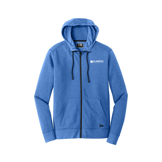 Clampco - New Era® Tri-Blend Fleece Full-Zip Hoodie