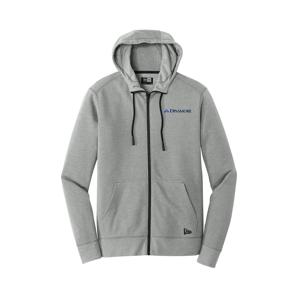 Dinsmore - New Era® Tri-Blend Fleece Full-Zip Hoodie