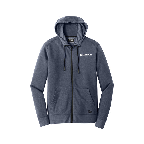 Clampco - New Era® Tri-Blend Fleece Full-Zip Hoodie