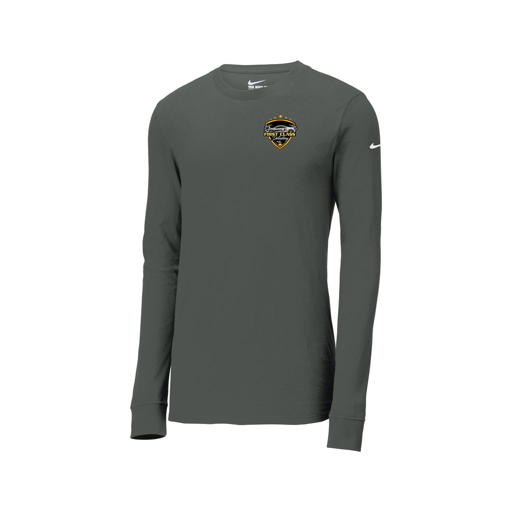 First Class Detailing - Nike Dri-FIT Cotton/Poly Long Sleeve Tee