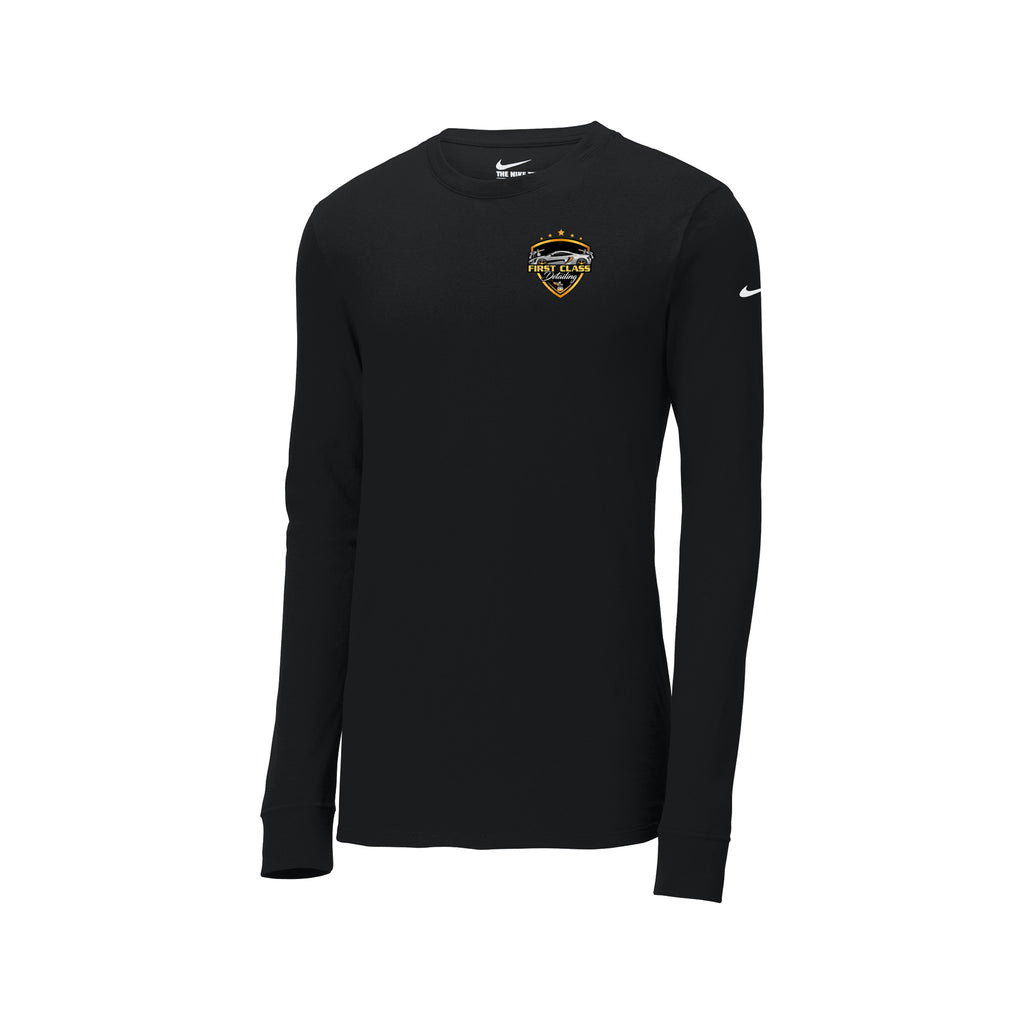 First Class Detailing - Nike Dri-FIT Cotton/Poly Long Sleeve Tee