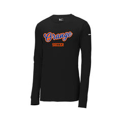 Olentangy Orange Soccer - Nike Dri-FIT Cotton/Poly Long Sleeve Tee