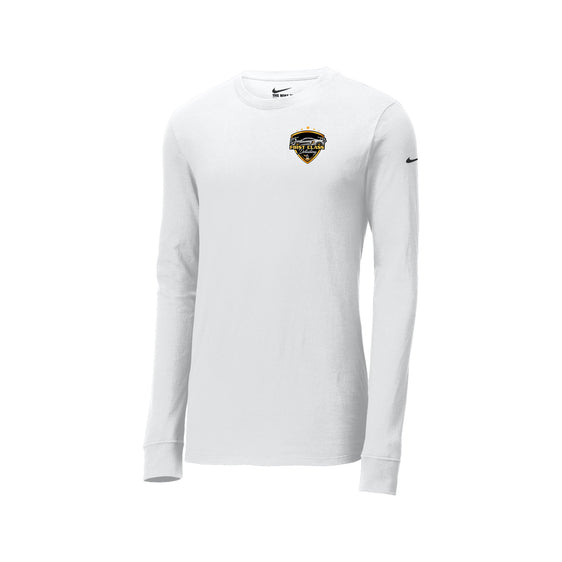 First Class Detailing - Nike Dri-FIT Cotton/Poly Long Sleeve Tee
