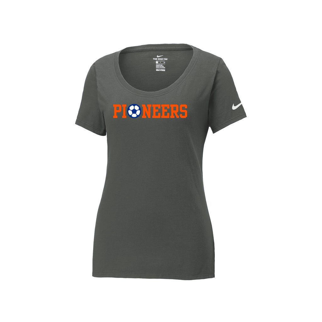 Olentangy Orange Soccer - Nike Women's Dri-FIT Cotton/Poly Scoop Neck Tee