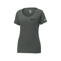 Up Lift - Nike Women's Dri-FIT Cotton/Poly Scoop Neck Tee