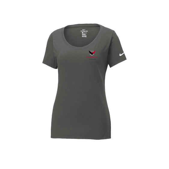 Formula Nissan - Nike Ladies Dri-FIT Cotton/Poly Scoop Neck Tee - FRONT ONLY