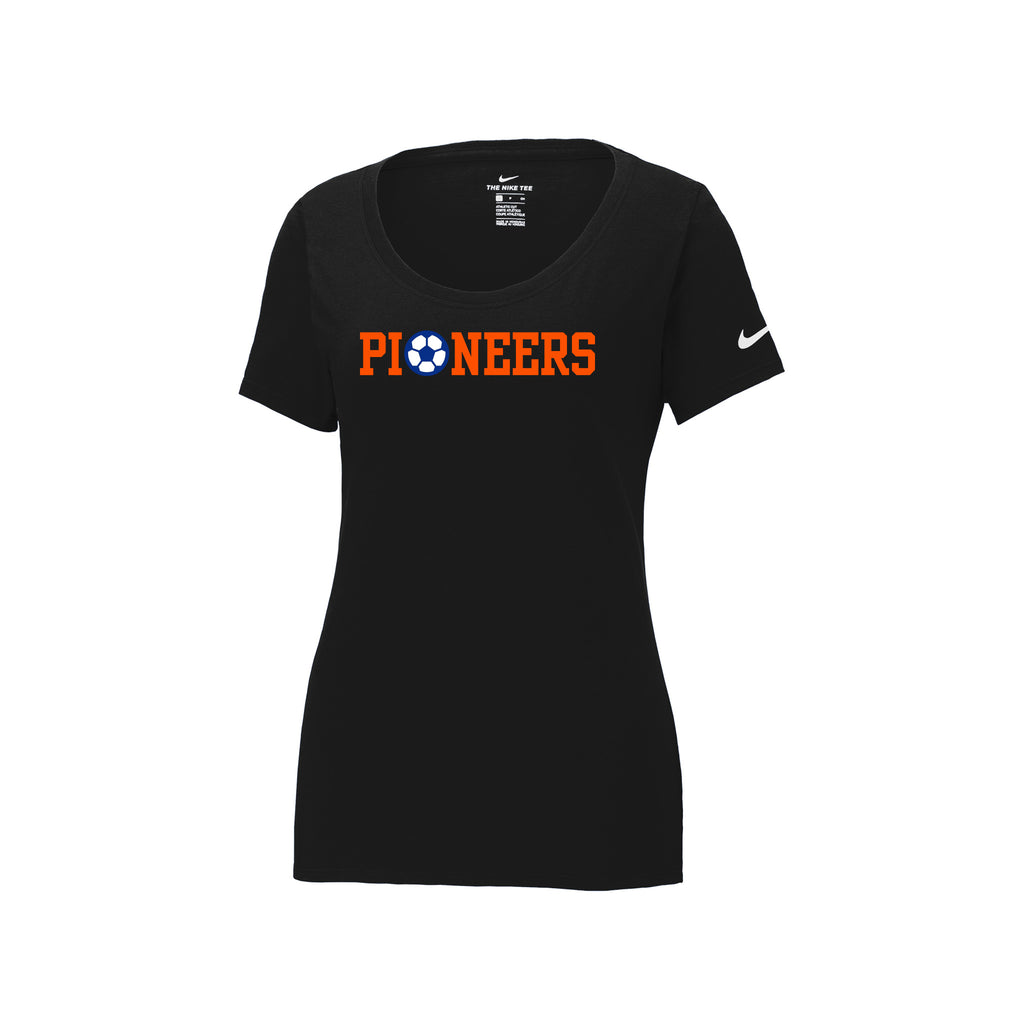 Olentangy Orange Soccer - Nike Women's Dri-FIT Cotton/Poly Scoop Neck Tee