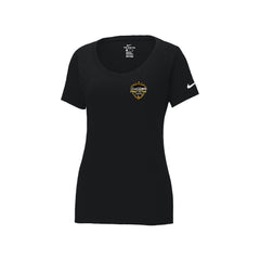 First Class Detailing - Nike Women's Dri-FIT Cotton/Poly Scoop Neck Tee