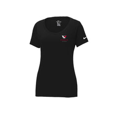 Formula Nissan - Nike Ladies Dri-FIT Cotton/Poly Scoop Neck Tee - FRONT ONLY
