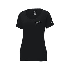 Up Lift - Nike Women's Dri-FIT Cotton/Poly Scoop Neck Tee