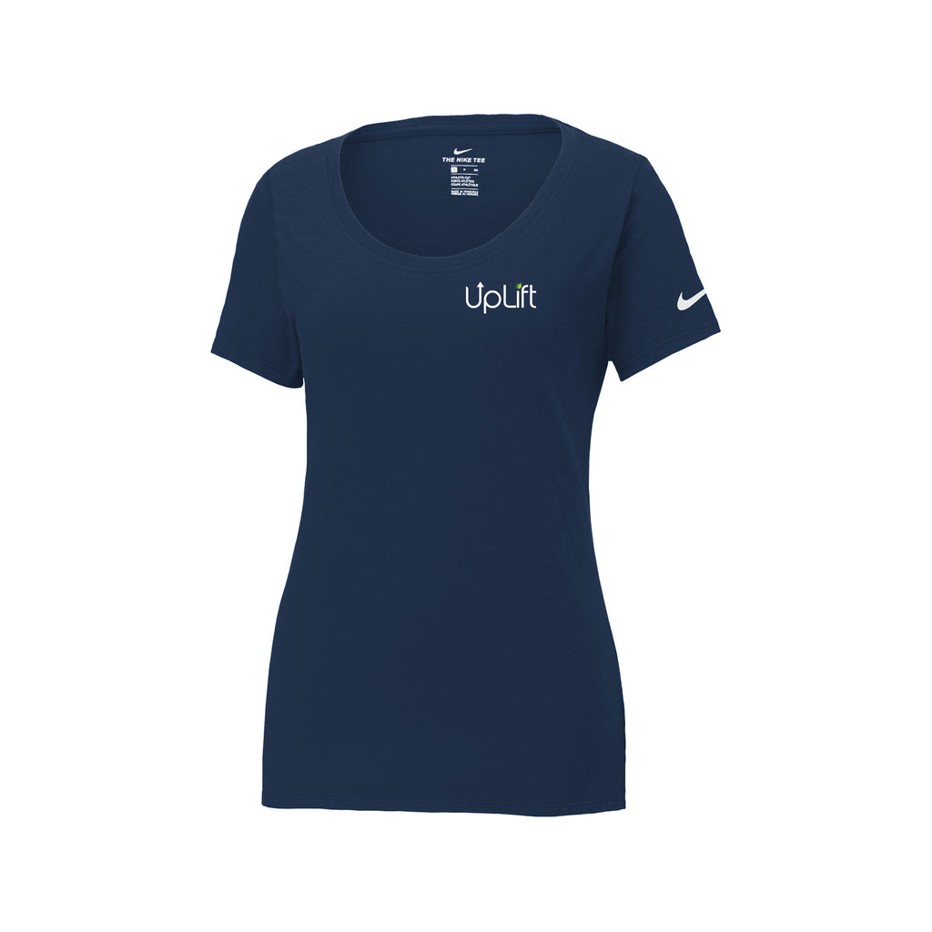 Up Lift - Nike Women's Dri-FIT Cotton/Poly Scoop Neck Tee