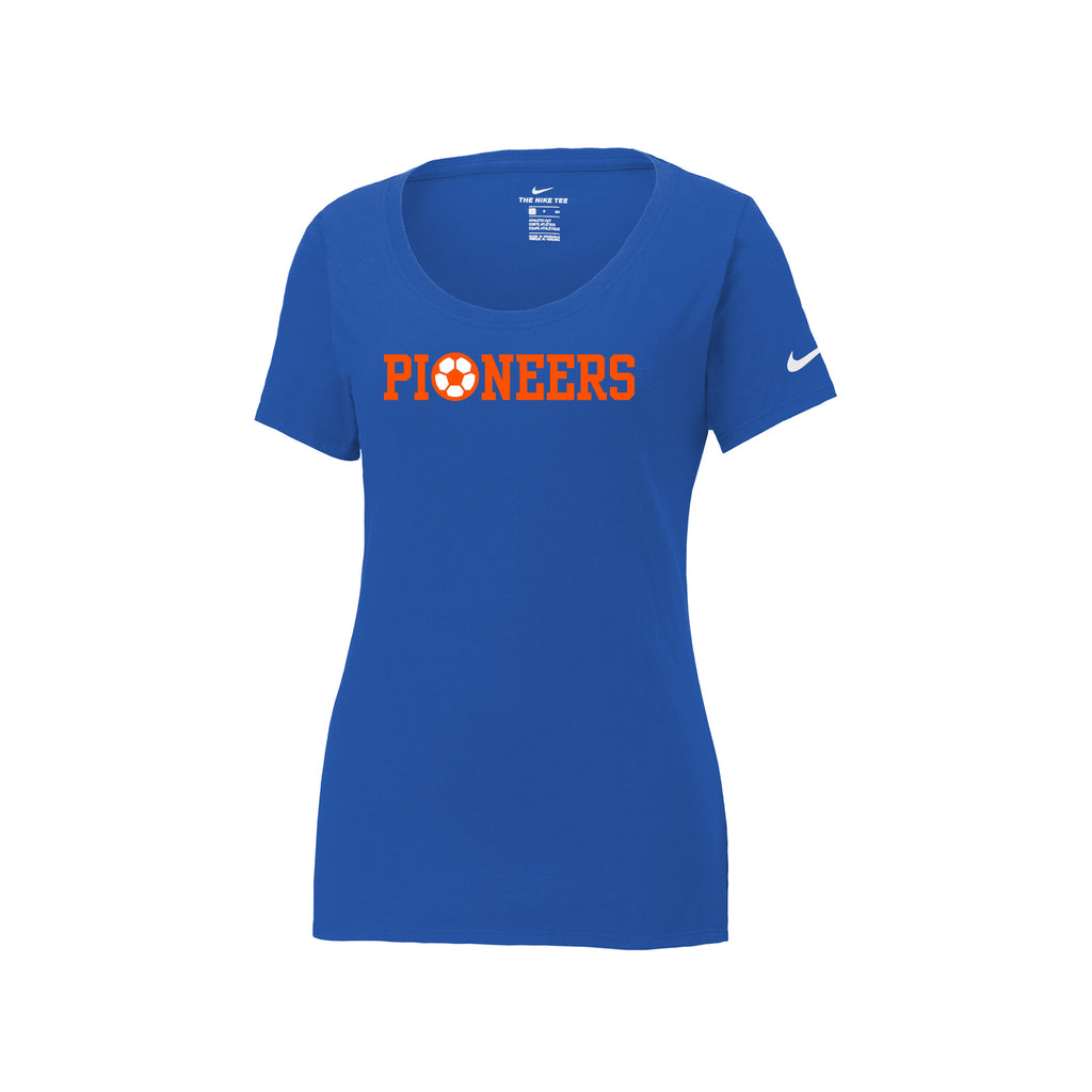Olentangy Orange Soccer - Nike Women's Dri-FIT Cotton/Poly Scoop Neck Tee
