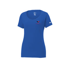 Formula Nissan - Nike Ladies Dri-FIT Cotton/Poly Scoop Neck Tee - FRONT ONLY