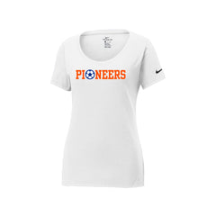Olentangy Orange Soccer - Nike Women's Dri-FIT Cotton/Poly Scoop Neck Tee