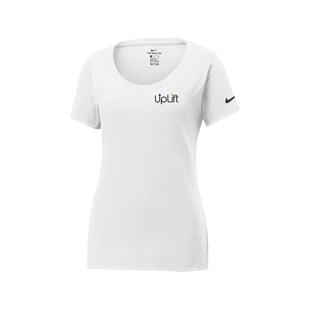 Up Lift - Nike Women's Dri-FIT Cotton/Poly Scoop Neck Tee