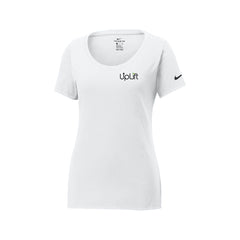 Up Lift - Nike Women's Dri-FIT Cotton/Poly Scoop Neck Tee