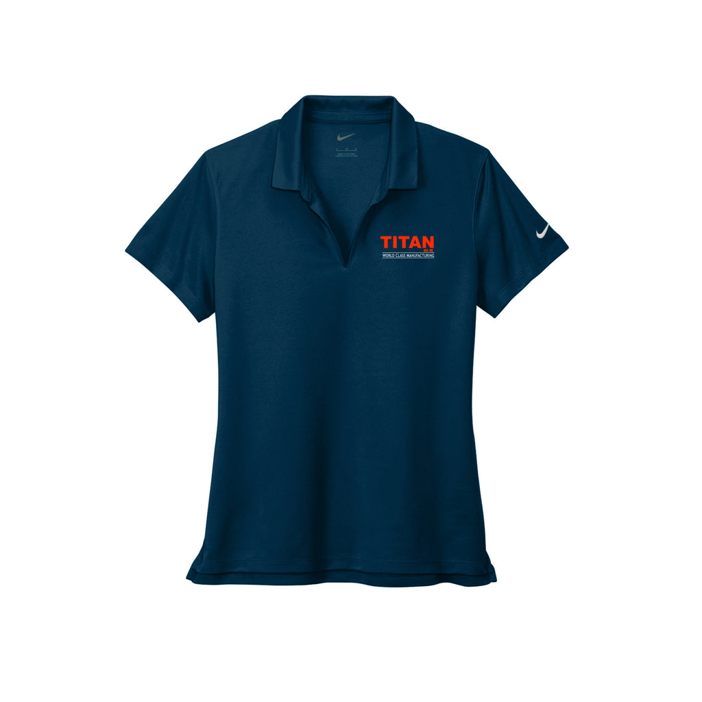 Titan USA - Nike Women's Dri-FIT Micro Pique 2.0 Polo