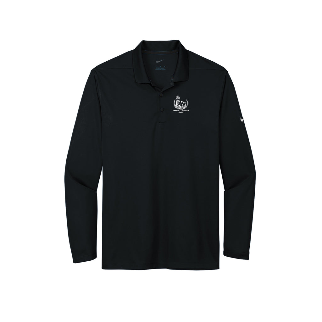 Carroll County - Nike Dri-FIT Micro Pique 2.0 Long Sleeve Polo