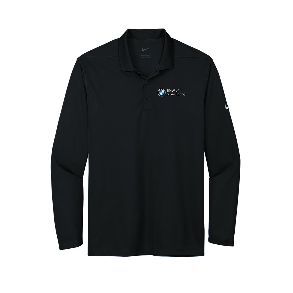BMW of Silver Spring - Nike Dri-FIT Micro Pique 2.0 Long Sleeve Polo