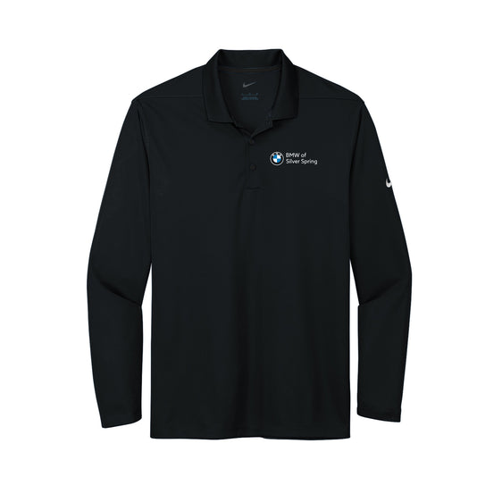 BMW of Silver Spring - Nike Dri-FIT Micro Pique 2.0 Long Sleeve Polo